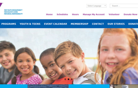 YMCA of South Collier Website by Paradise Web