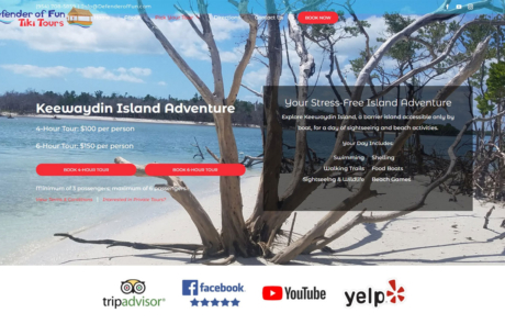 Consulting and Strategy Defender of Fun Tiki Tours Paradise Web Marketing Services