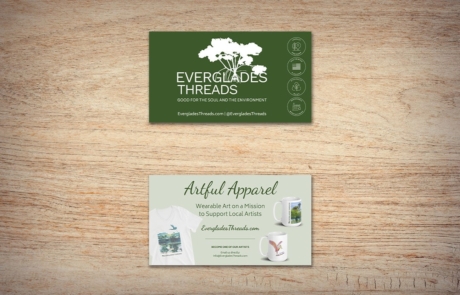 PW Everglades Threads Ethical Sustainable Naples Florida Clothing Print Business Cards